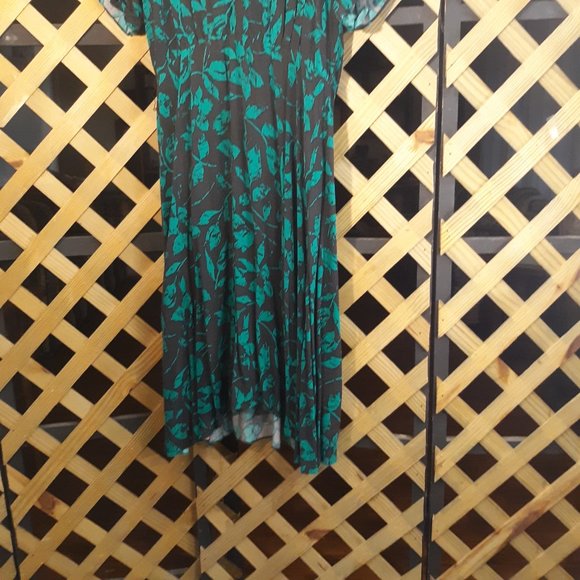 DRESS FIT & FLARE VINTAGE SHIRTWAIST 16W RAYON - Picture 3 of 5